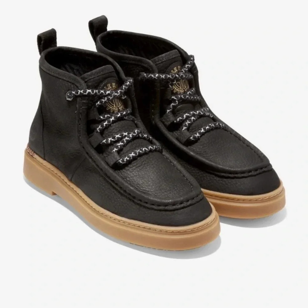 New Cole Haan Women's Black All-Day Summit Chukka Boot
W26326 hiking lace up